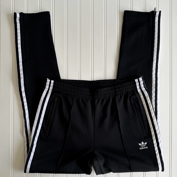 Adidas Originals Classic Adicolor SST Track Pants In Black Size M - Picture 9 of 13